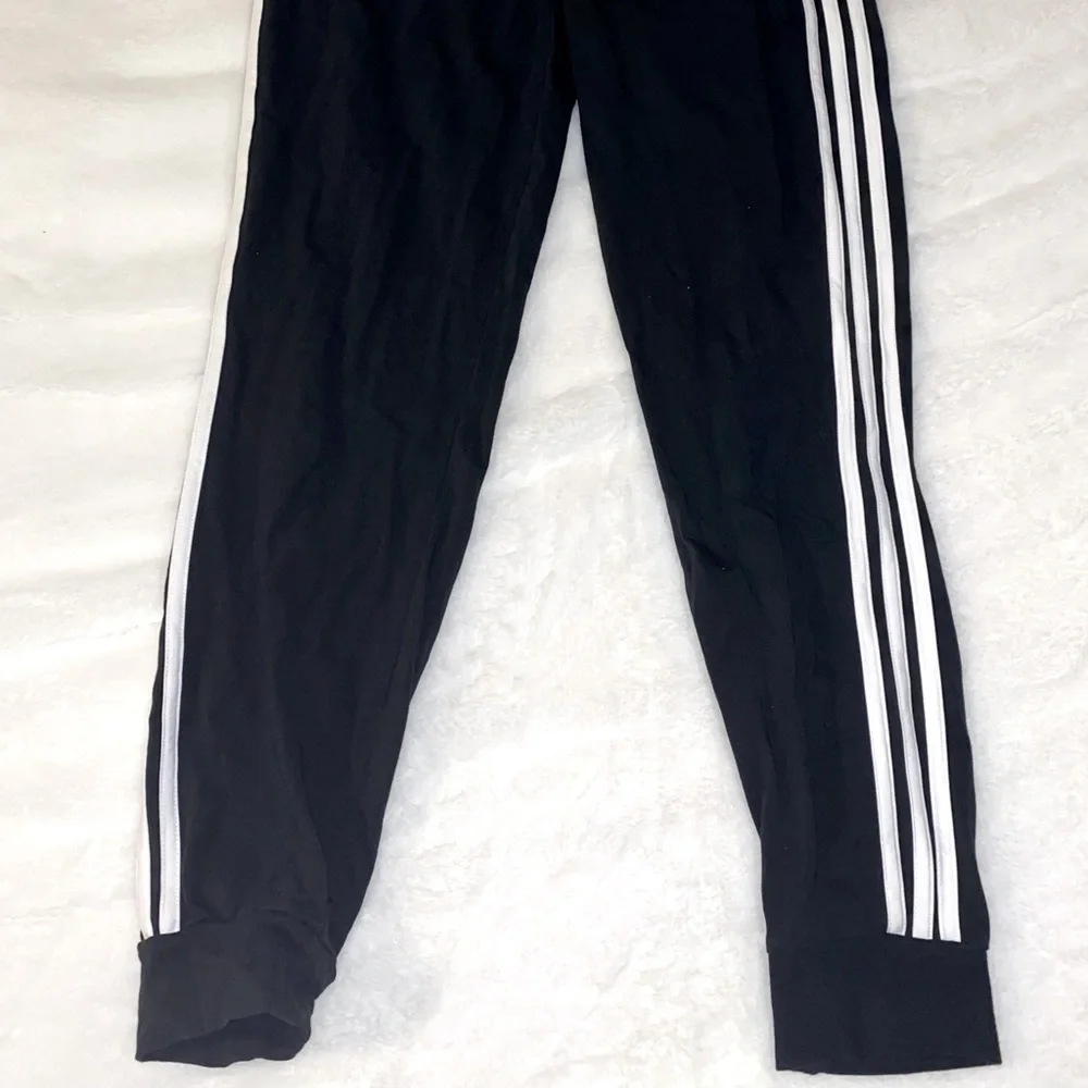 ADIDAS Striped Joggers Size Medium Long NEVER WORN - Picture 3 of 5